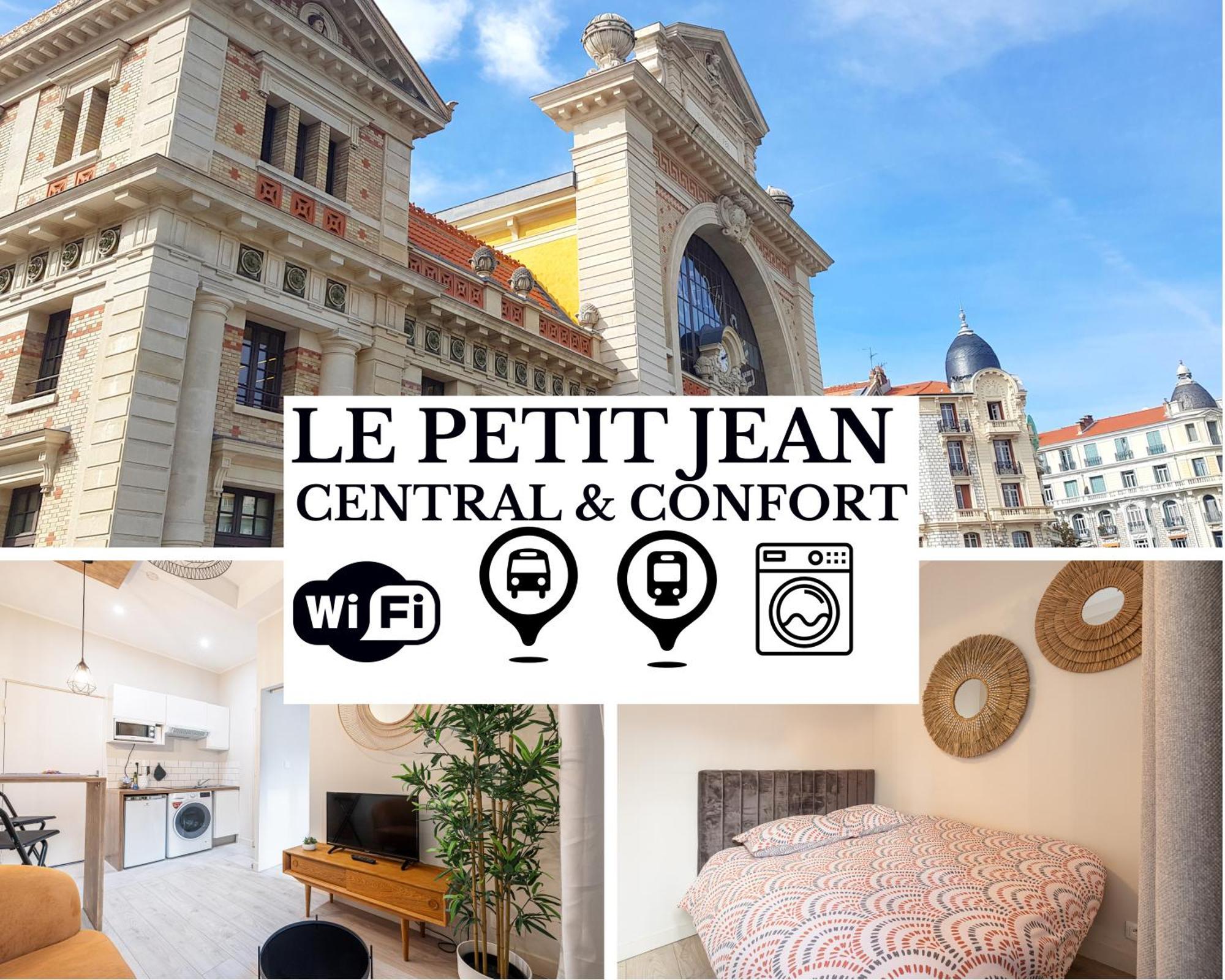 Le Petit Jean- Central Pres Gare Et Tram - Supermarches - Wifi - Nicea Zewnętrze zdjęcie
